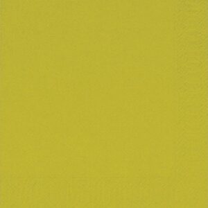 Servett 3-lags 33x33cm kiwi 125/fp