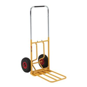 Bagagekärra luftgummihjul hopfällbar