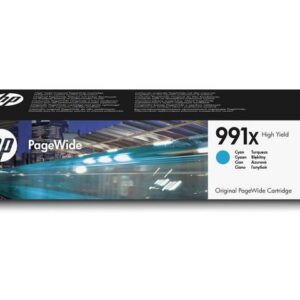 Bläckpatron HP M0J90AE 991X cyan