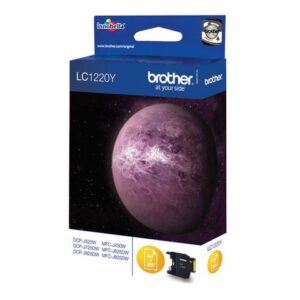 Bläckpatron BROTHER LC1220Y gul
