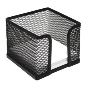 Blockask i nät 95x95mm svart