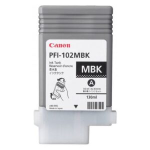 Bläckpatron CANON PFI-102MBK mattsvart