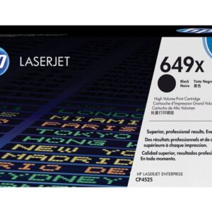 Toner HP CE260X 649X 17K svart