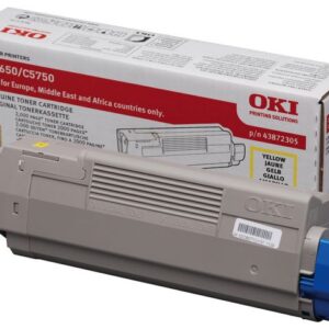 Toner OKI 43872305 2K gul
