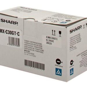 Toner SHARP MXC30GTC 6K cyan