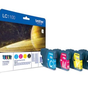 Bläckpatron BROTHER LC1100 bk/c/m/y