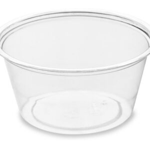 Dressingbägare rPET 60ml trans 100/fp
