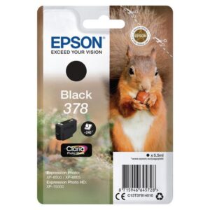Bläckpatron EPSON C13T37814010 svart