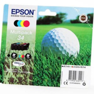 Bläckpatron EPSON T3466 bk/c/m/y 4/fp