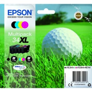 Bläckpatron EPSON T3476 bk/c/m/y XL 4/fp