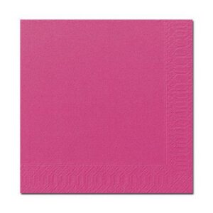 Servett 3-lags 33x33cm rosa 125/fp