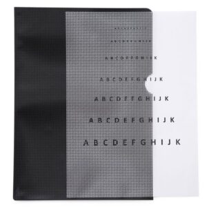 Aktmapp Security A4 PP Svart