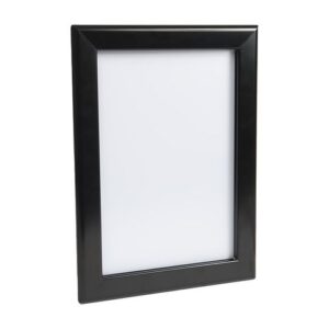 Väggram A4 aluminiumprofil Svart 32 mm