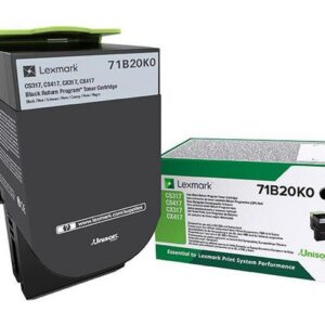 Toner LEXMARK 71B20K0 3K svart