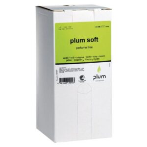 Tvål Plum Soft oparfymerad kassett 1,4L