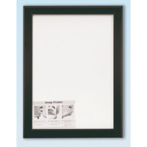 Väggram A3 aluminiumprofil 32mm svart