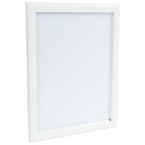 Väggram A3 aluminiumprofil 32mm vit