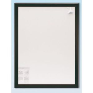 Väggram 50x70cm alu.profil 32mm svart