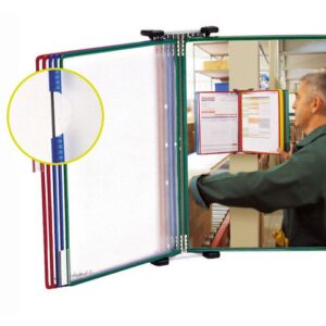 Väggställ DJOIS 10 fick A4 sort.färg