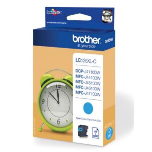 Bläckpatron BROTHER LC125XLC cyan