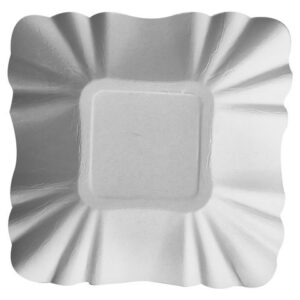 Demoskål PURE FSC 9x9x3cm vit 250/fp