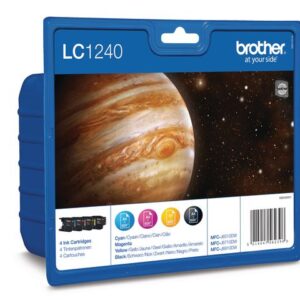 Bläckpatron BROTHER LC1240 bk/c/m/y