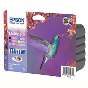 Bläckpatron EPSON C13T08074011 6-färg
