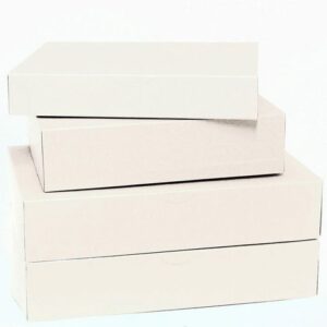 Arkivkartong A4 55mm vit 100/fp