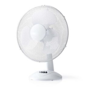Bordsfläkt NEDIS 40 cm 45W plast vit