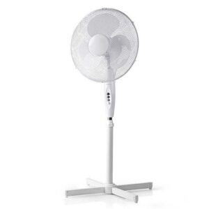Stativfläkt NEDIS 40 cm 45W plast vit