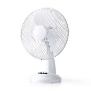 Bordsfläkt NEDIS 30 cm 35W plast vit