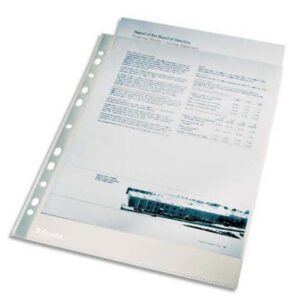 Ficka PP A4 0,04 glasklar 100/fp