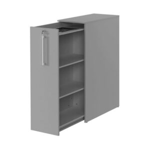 3xA4 sidoskåp vänster grå