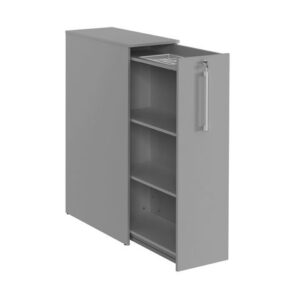 3xA4 sidoskåp höger grå