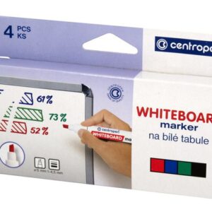 Whiteboardpenna CENTROPEN skuren 4/fp