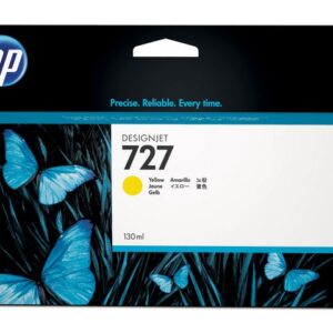 Bläckpatron HP B3P21A 727 gul