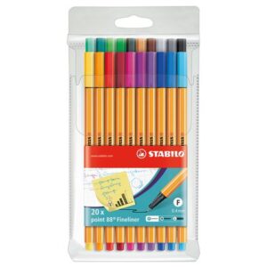 Fineliner STABILO Point 88 20/fp