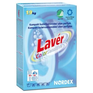 Tvättmedel LAVÉR Color Sens 1,9kg