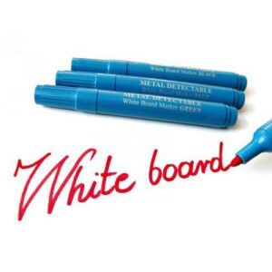 Whiteboardpenna detekterbar rund röd