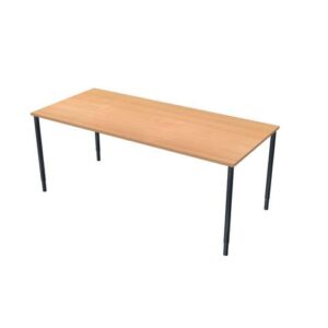 Bord frist 180x80cm boklaminat/svart