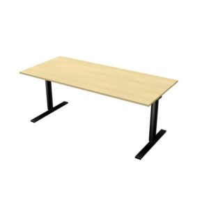 Bord El 180x80cm björklaminat/svart