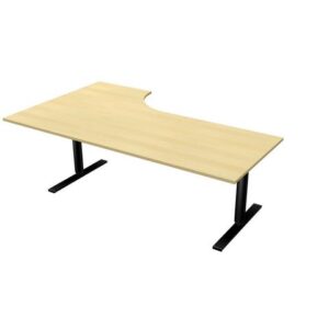 Bord El h 2x1,2x0,8x0,6m björkla/svart