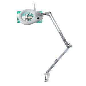 Förstoringslampa UNILUX Zoom LED vit