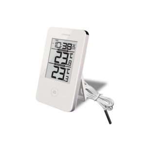 Termometer TF inne/ute digital + klocka