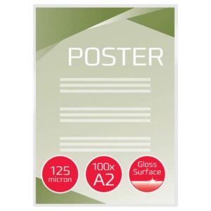 Laminat GBC A2 125mic klar 100/fp