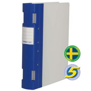 Gaffelpärm KEBAErgo A4 55mm blå/neutral