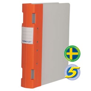 Gaffelpärm KEBAErgo A4 55mm korall/neutr