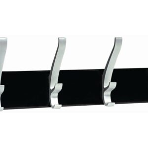 Klädhängare UNILUX 4 krokar svart/metall