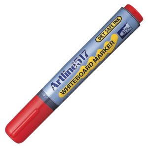 Whiteboardpenna ARTLINE 517 rund röd