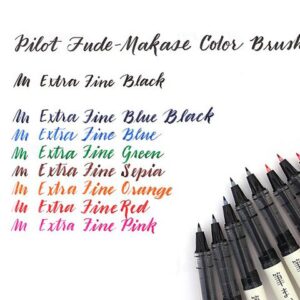 Fineliner PILOT Brush pen blå